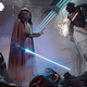 Jedi Master Plo Koon lives! In concept art used to hide the return of Luke Skywalker in The Art of Star Wars: The Mandalorian Season 2.